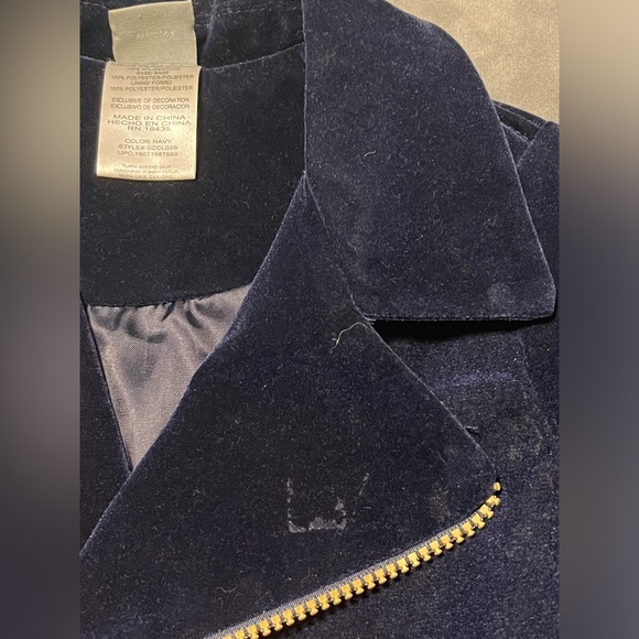 Disney Frozen Anna Velvet Jacket - Picture 5 of 11